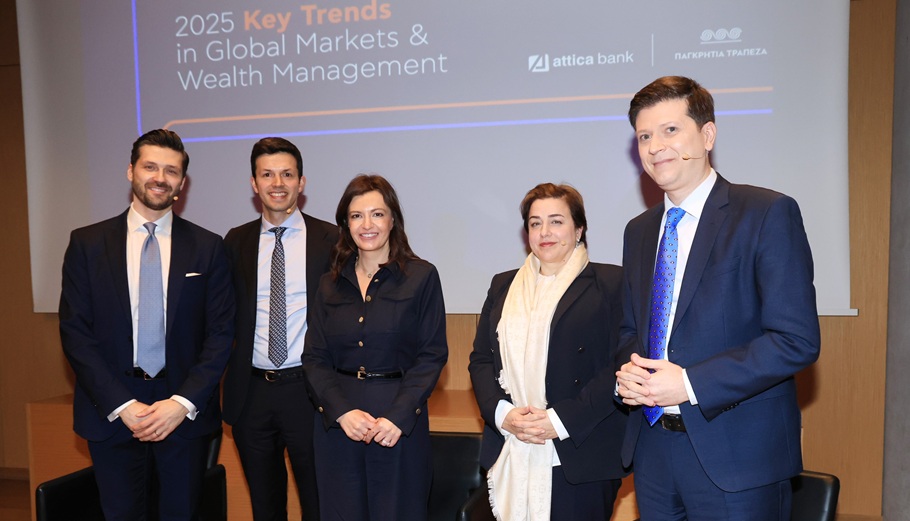 Στιγμιότυπο από το 2025 Key Trends in Global Markets © Attica Bank