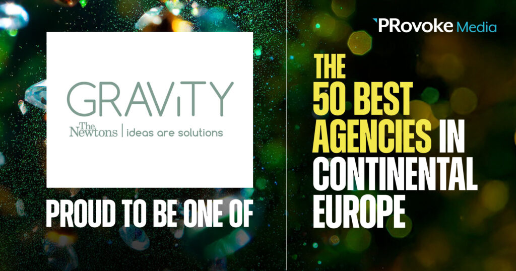 Η ελληνική Gravity The Newtons στις top 50 PR της Ευρώπης