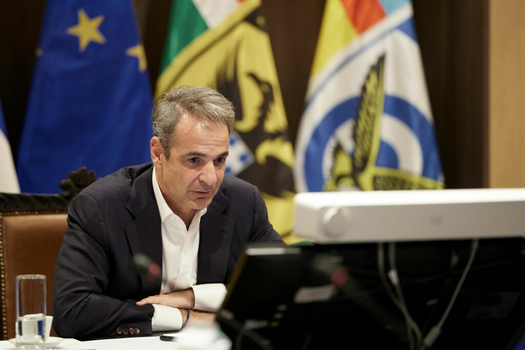 Μητσοτάκης: Επανέλαβε τη στήριξη της Ελλάδας προς την Ουκρανία
