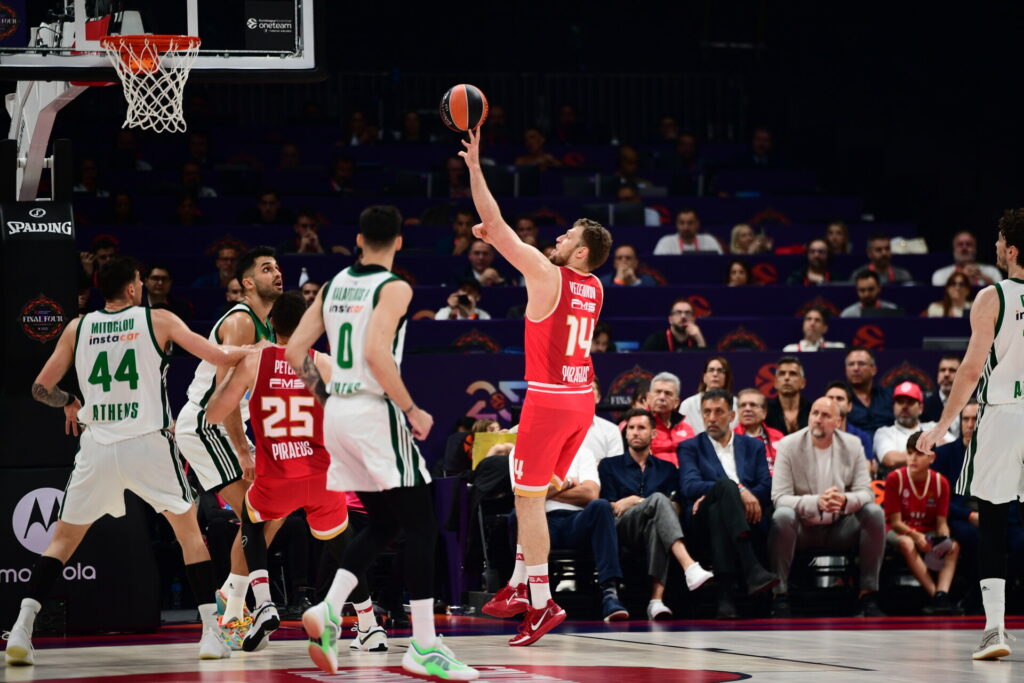 Ολυμπιακός – Παναθηναϊκός AKTOR 97-93: Κόκκινος ο τελικός των πικραμένων