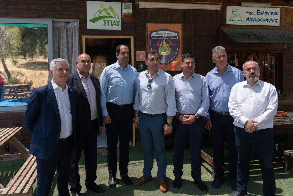 Επίσκεψη Κεφαλογιάννη στον ΣΠΑΥ: Στο επίκεντρο οι κίνδυνοι από φυσικές καταστροφές