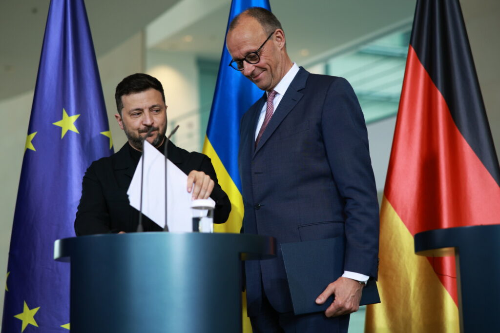 Πρωτοβουλία Μερτς για το Ουκρανικό πριν από την συνάντηση στην Αλάσκα