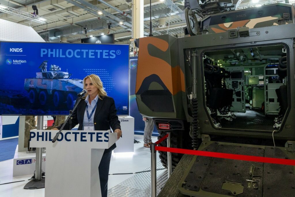 Tο νέο τεθωρακισμένο VBCI Philoctetes των Metlen & KNDS