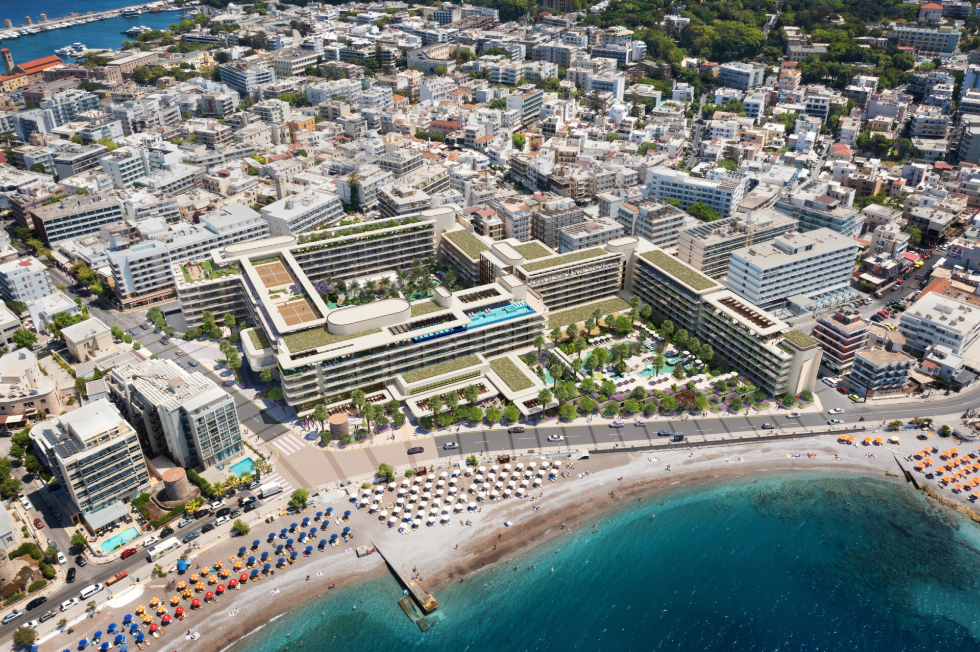 Το Grand Hotel στη Ρόδο © Όμιλος Μήτση