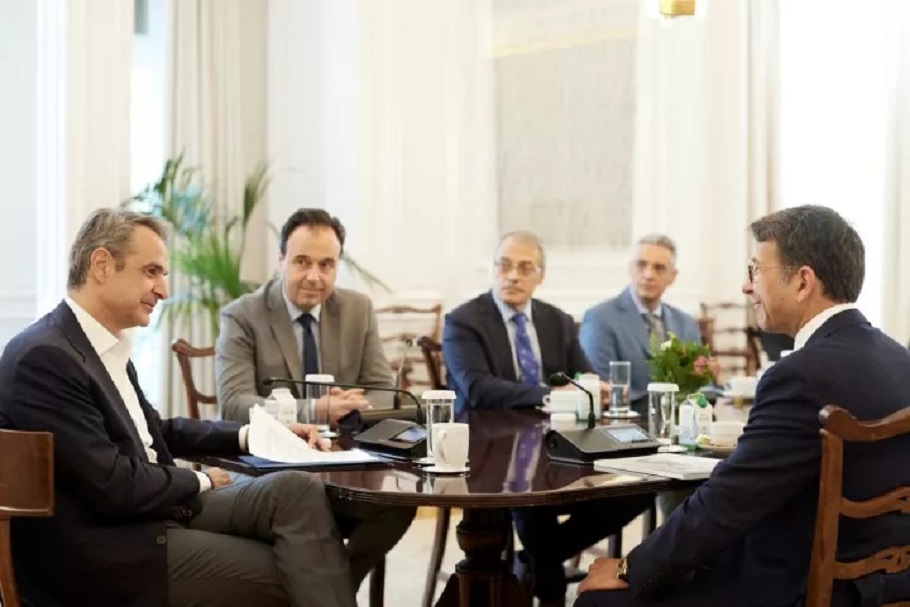 Μητσοτάκης: Είδε τον CCO της Microsoft, στο επίκεντρο η κατασκευή data centers στην Αττική