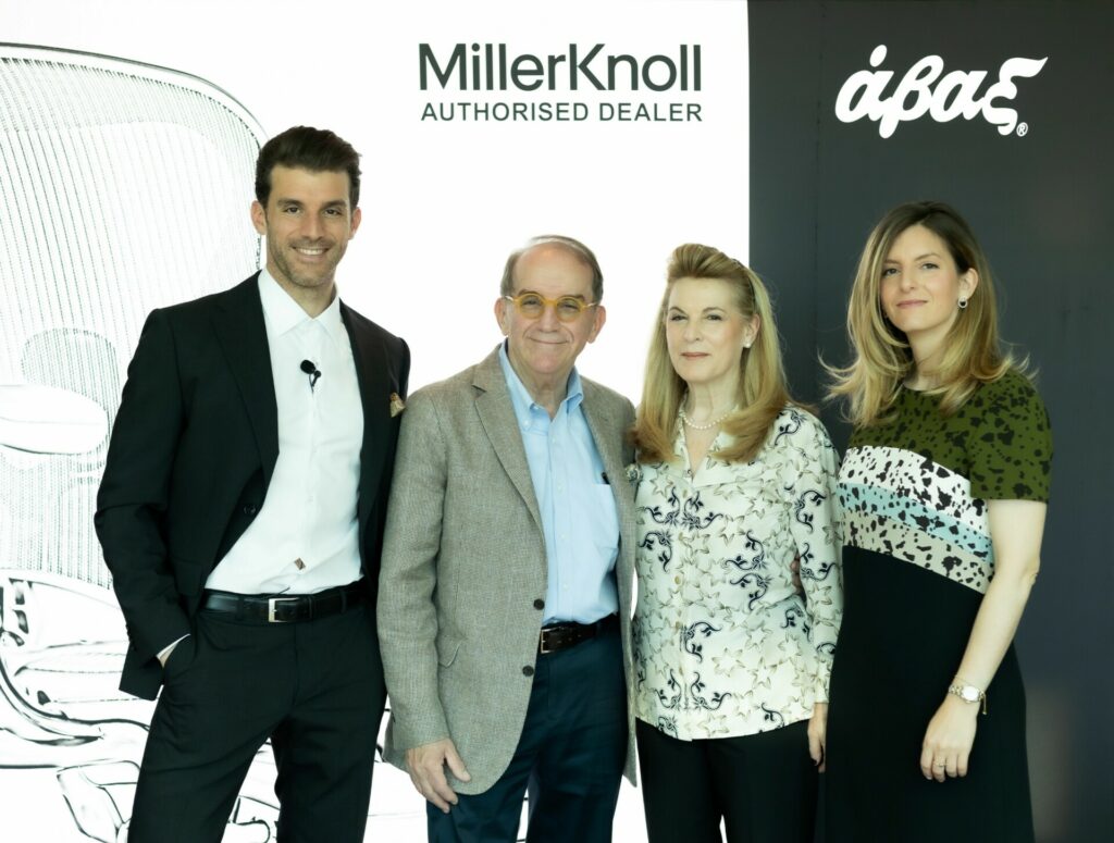 Άβαξ: Συνεργασία με τη MillerKnoll στους επαγγελματικούς χώρους