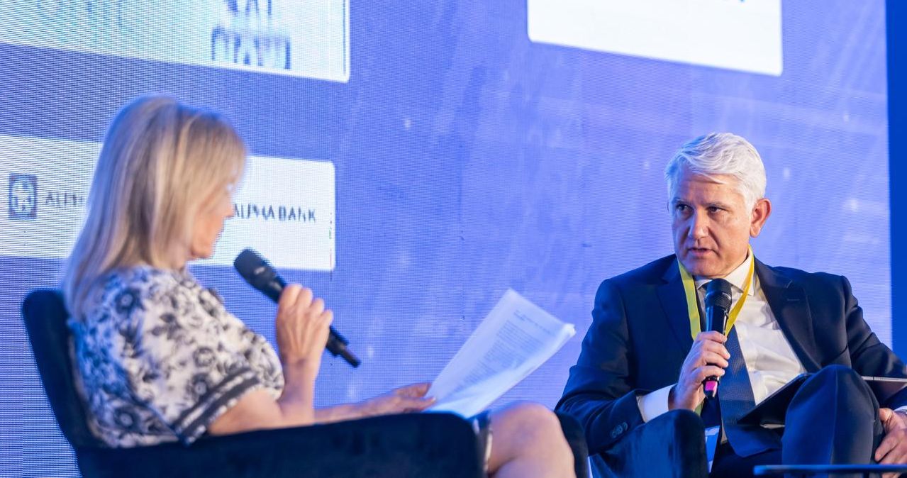 Ο Deputy CEO του Ομίλου της Alpha Bank, Λάζαρος Παπαγαρυφάλλου © Alpha