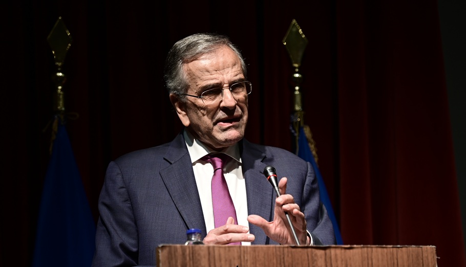 Σαμαράς για ελληνοτουρκικά: Δεν είναι ήρεμα νερά είναι τρικυμία εν κρανίω