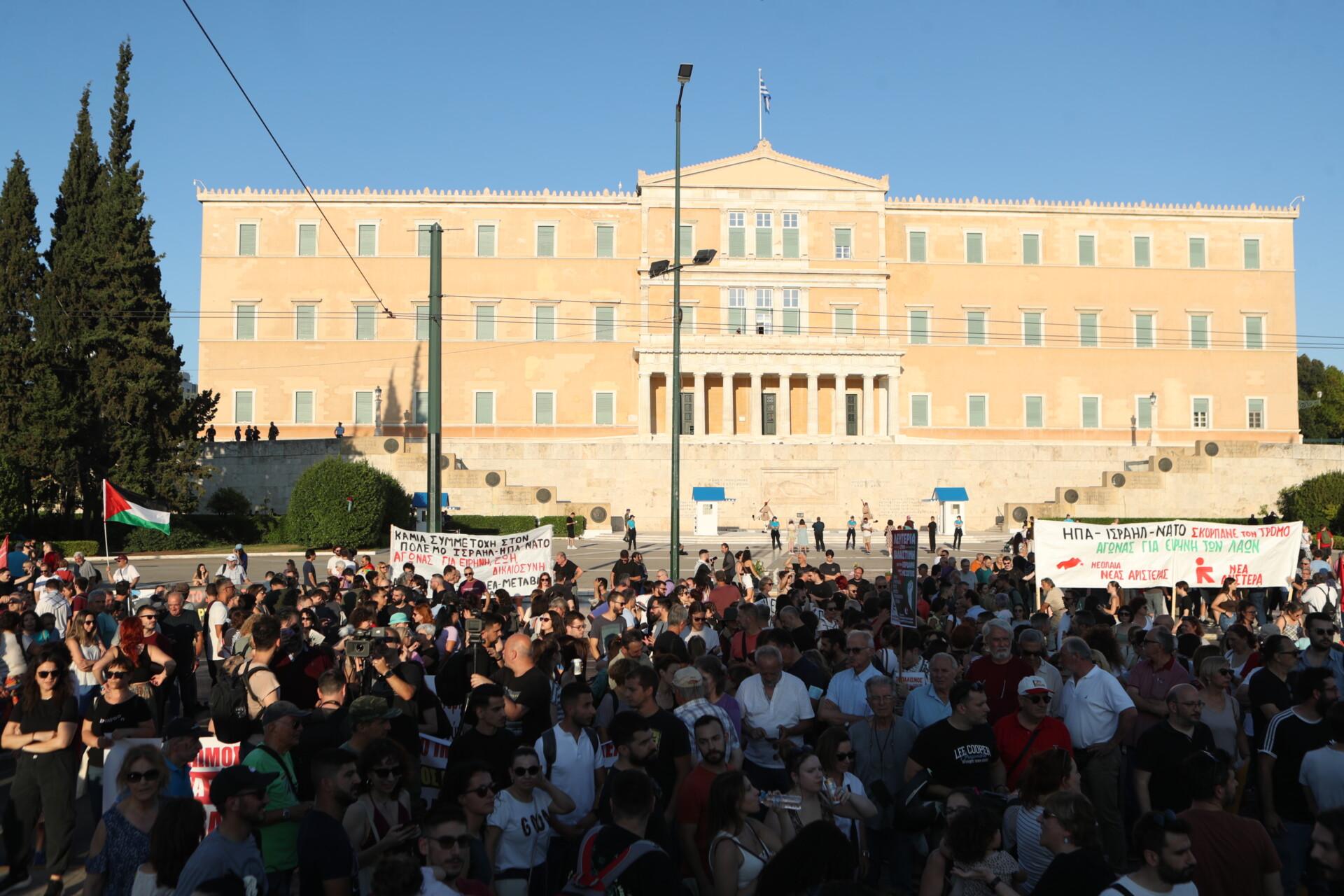 Αντιπολεμικό συλλαλητήριο από το ΠΑΜΕ © ΣΩΤΗΡΗΣ ΔΗΜΗΤΡΟΠΟΥΛΟΣ/EUROKINISSI