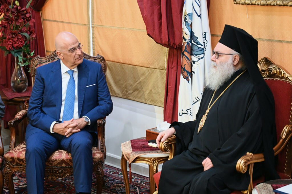 Δένδιας: Προτεραιότητά μας η προστασία της χριστιανοσύνης