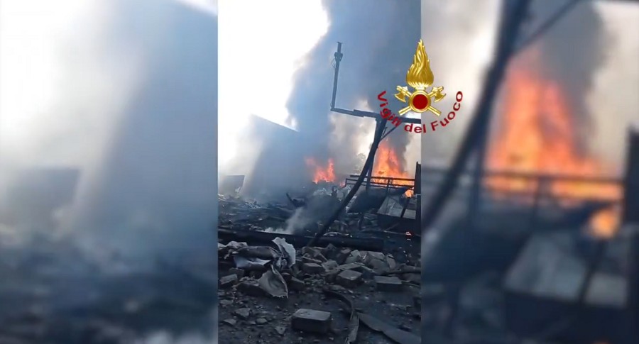 Ισχυρή έκρηξη σε βενζινάδικο στη Ρώμη