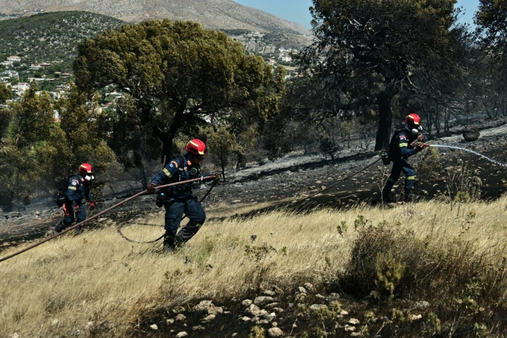 Φωτιά τώρα στο Κορωπί: Μήνυμα 112 για την πυρκαγιά στο Κίτσι