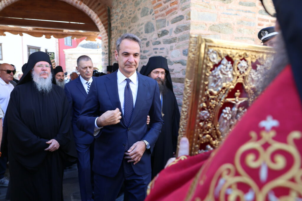 Μητσοτάκης από Άγιο Όρος: Αναγνωρίζουμε τη σημασία του ως συμβόλου εθνικής ταυτότητας