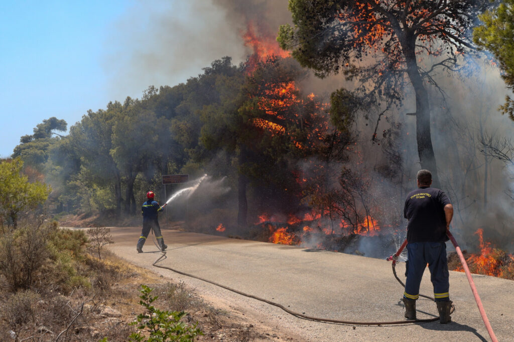 Φωτιά στην Καστροσυκιά Πρέβεζας: Εστάλη 112