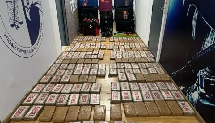 Εντοπίστηκε κοκαΐνη αξίας 5,5 εκατ. σε κοντέινερ στη Θεσσαλονίκη