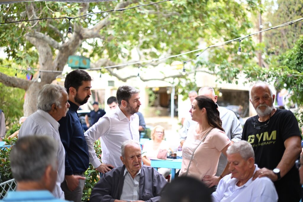 Ανδρουλάκης από τη Χίο: “Ανάγκη σχεδίου αναζωογόνησης του νησιού”