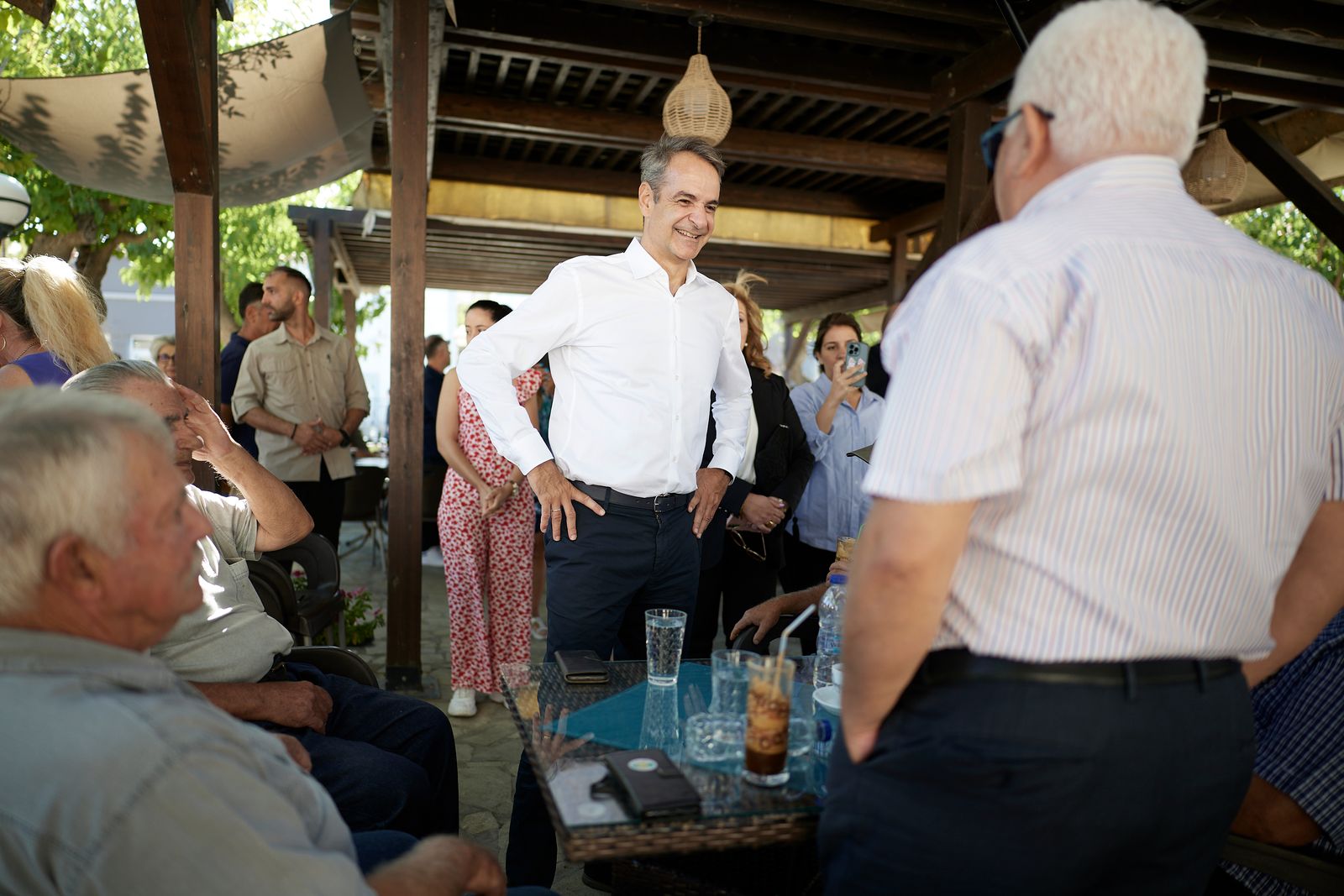 κυριακος μητσοτακησ λημνος