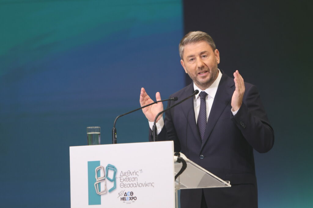 Ανδρουλάκης στη ΔΕΘ: Παρουσίασε το κυβερνητικό πρόγραμμα του ΠΑΣΟΚ