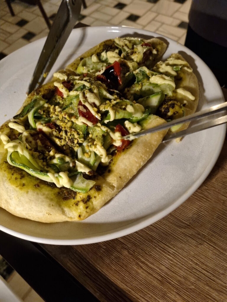 Καλοκαιρινό flatbread