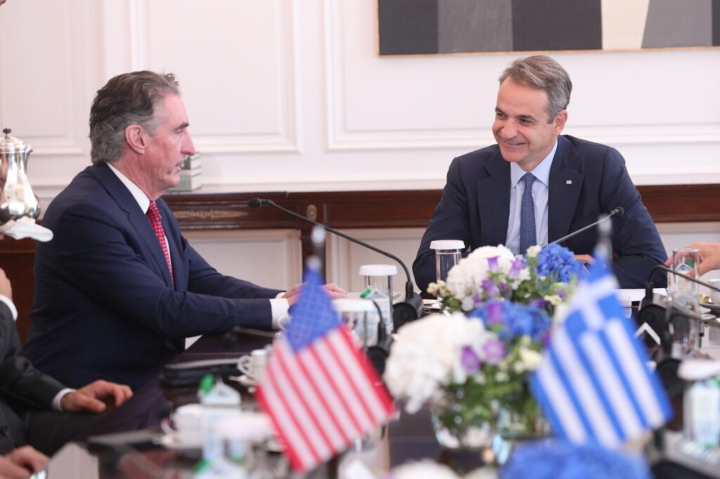 Μπέργκαμ σε Μητσοτάκη: Η Ελλάδα θεωρείται στρατηγικός εταίρος των ΗΠΑ