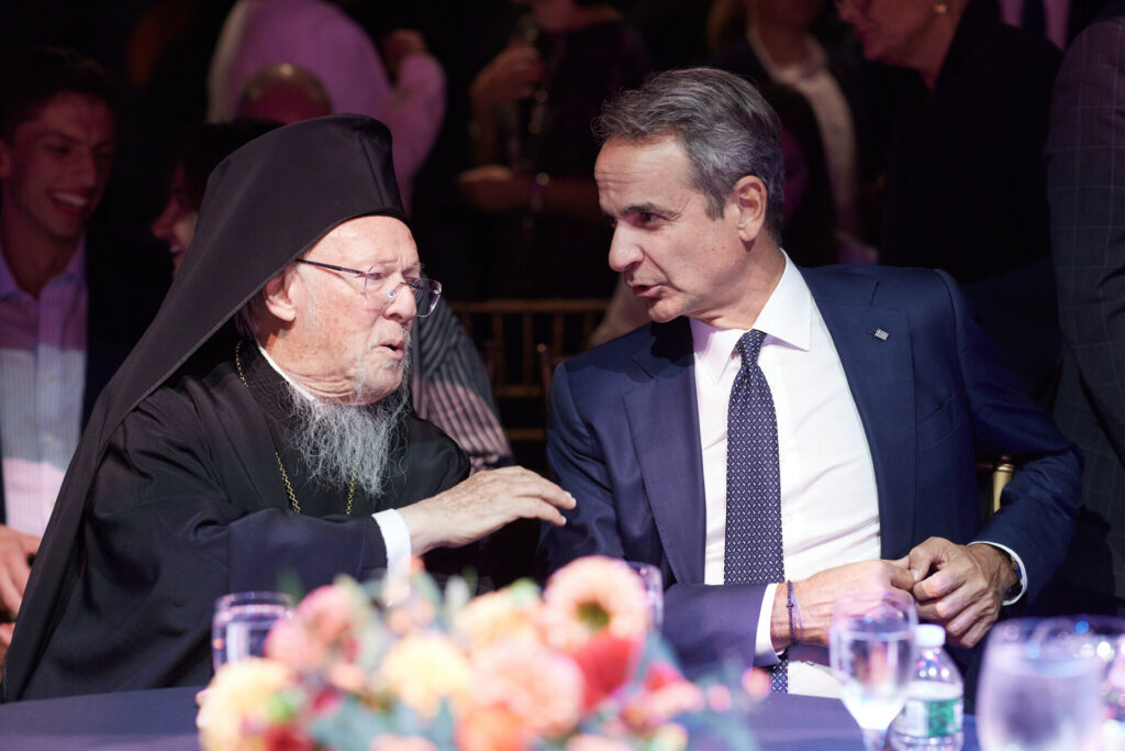 Μητσοτάκης: Ο Οικουμενικός Πατριάρχης αντιπροσωπεύει την κληρονομιά της Ελληνορθόδοξης πίστης