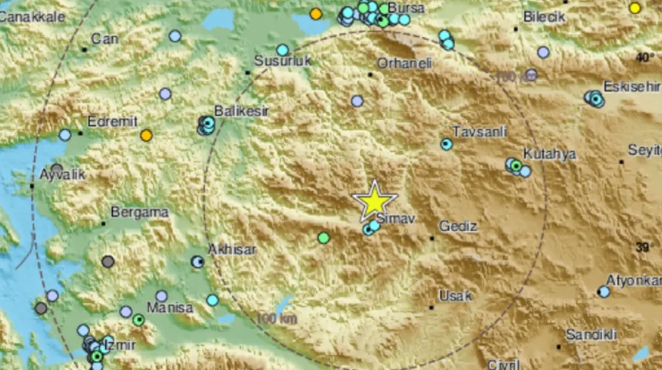 Σεισμός 5,4 Ρίχτερ στη δυτική Τουρκία