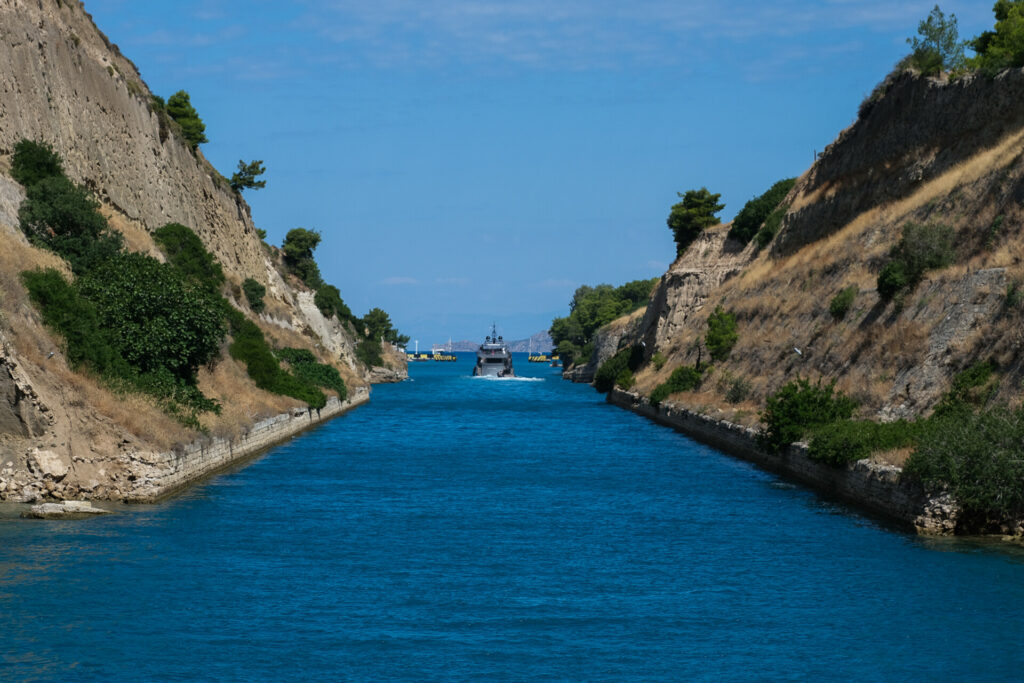 Κλειστή η Διώρυγα της Κορίνθου, λόγω εργασιών