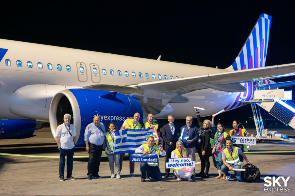 H SKY express παρέλαβε το 15ο Airbus