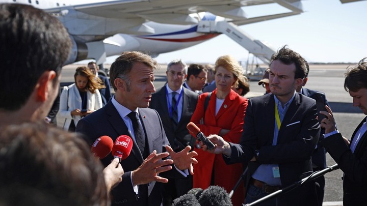Μακρόν: Η Γαλλία έχει λόγο στη διακυβέρνηση της Γάζας