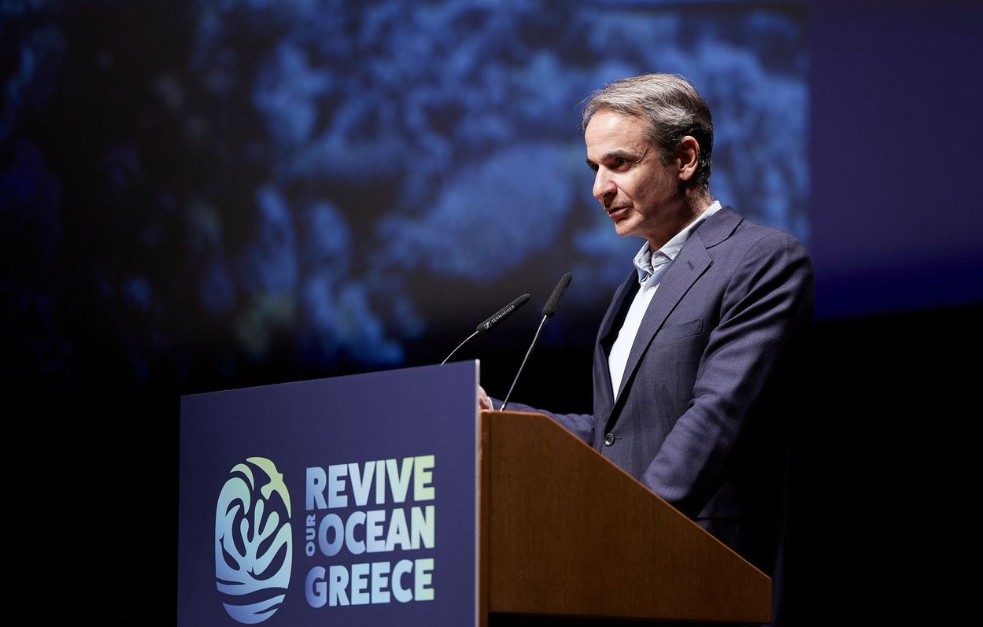 Ομιλία του Κυριάκου Μητσοτάκη σε εκδήλωση για το ντοκιμαντέρ «Ocean with David Attenborough»