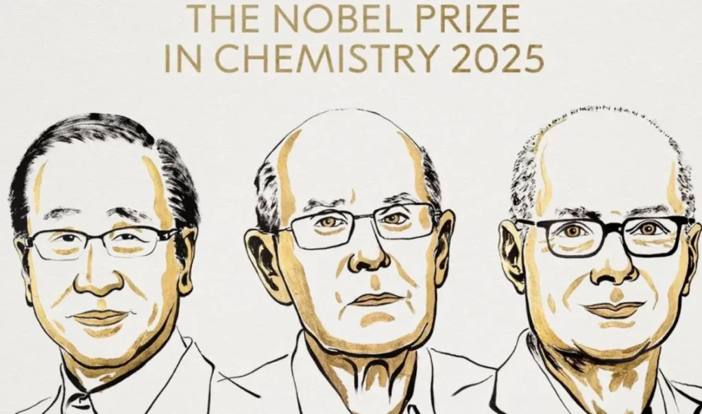Στους Richard Robson, Omar Yaghi, και Susumu Kitagawa το Νόμπελ Χημείας 2025