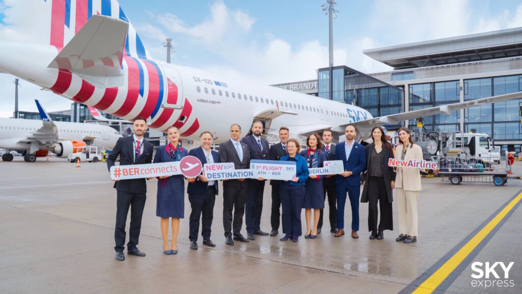 SKY express: Νέα απευθείας πτήση Αθήνα–Βερολίνο