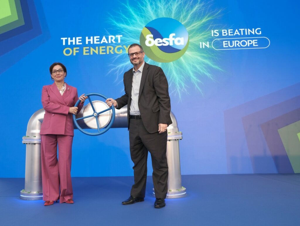 Ο ΔΕΣΦΑ εγκαινίασε τον σταθμό συμπίεσης φυσικού αερίου Κομοτηνής