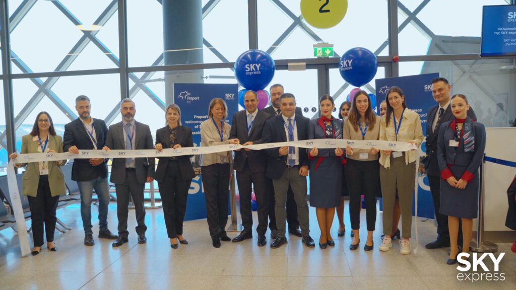 SKY express: Eνισχύει τη συνδεσιμότητα της Βόρειας Ελλάδας με απευθείας πτήση Θεσσαλονίκη-Ντίσελντορφ