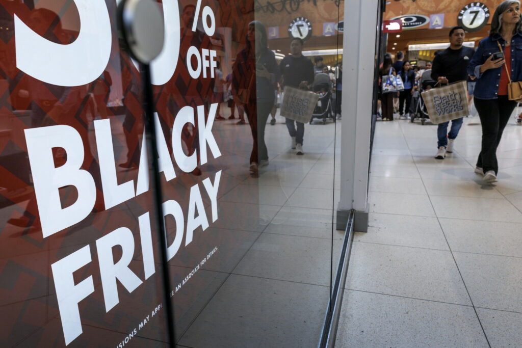 Black Friday: Αύξηση των πωλήσεων στις ΗΠΑ κατά 4,1%