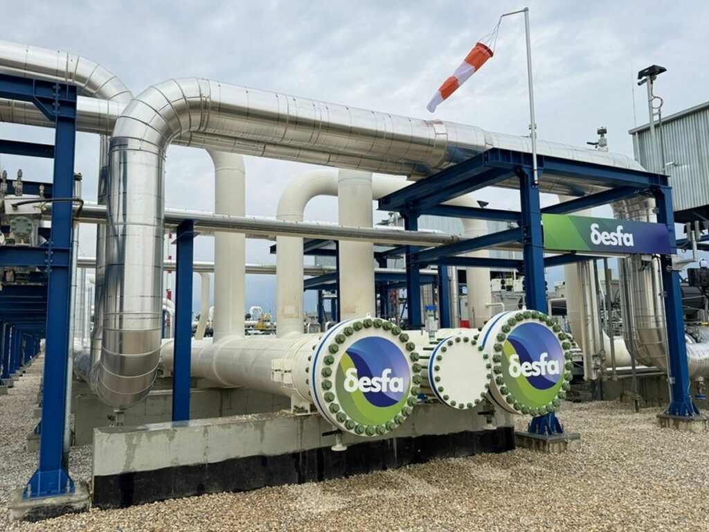 Έργο ορόσημο ο νέος σταθμός συμπίεσης φυσικού αερίου του ΔΕΣΦΑ