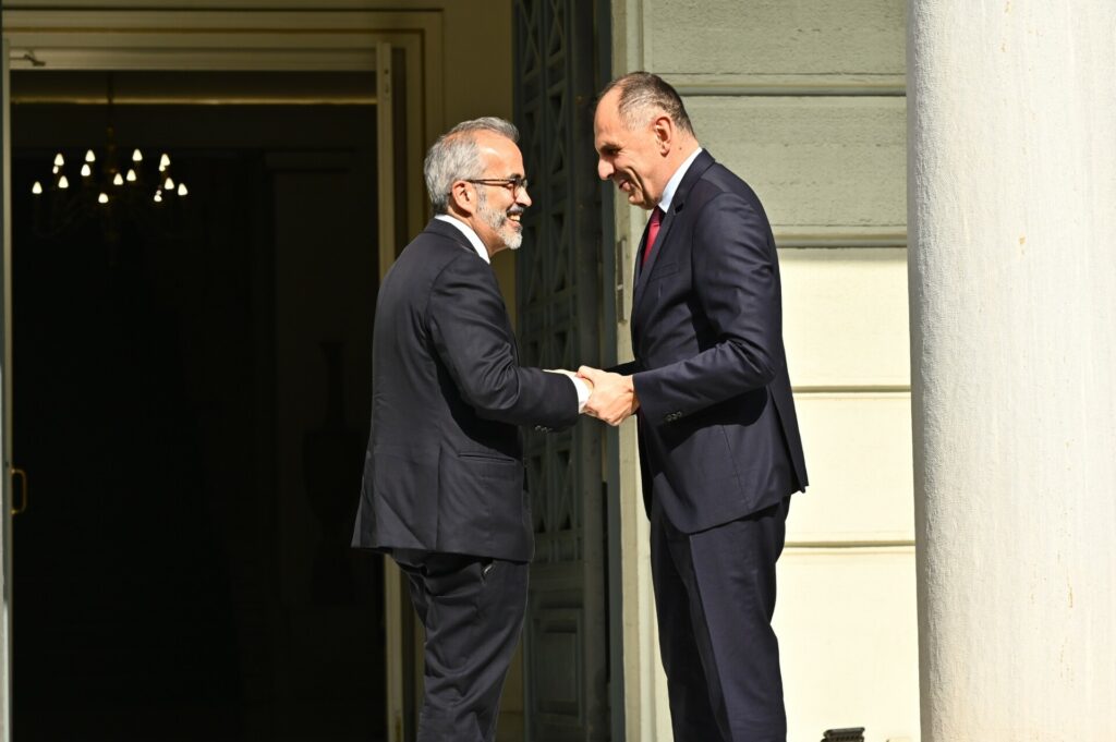 Συνάντηση Γεραπετρίτη με τον Πορτογάλο ομόλογό του