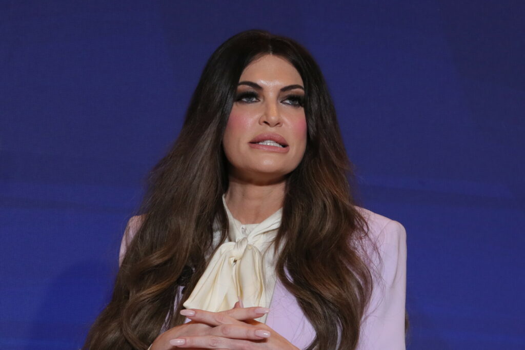 Η Κίμπερλι Γκιλφόιλ στο συνέδριο "Greece Talks 2025. The Intelligence Age, Travel, Culture and Connection"