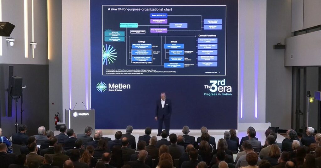 Metlen: Νέα διοικητική δομή, Εκτελεστικός Πρόεδρος ο Ευ. Μυτιληναίος, CEO ο Χρ. Γαβαλάς