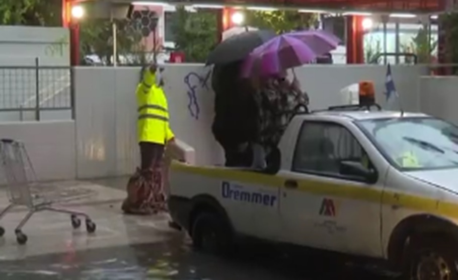 Κακοκαιρία Adel: Στα όριά του ο Κηφισός, πτώση δέντρων και δρόμοι “ποτάμια”