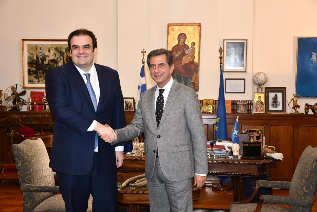 Συνάντηση Πιερρακάκη- Γκιουλέκα για τις προτεραιότητες της κυβέρνησης σε Θεσσαλονίκη και Β. Ελλάδα