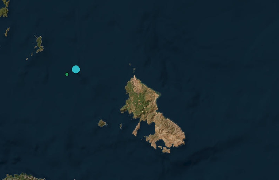 Σεισμός 4,5 Ρίχτερ κοντά στη Σκύρο