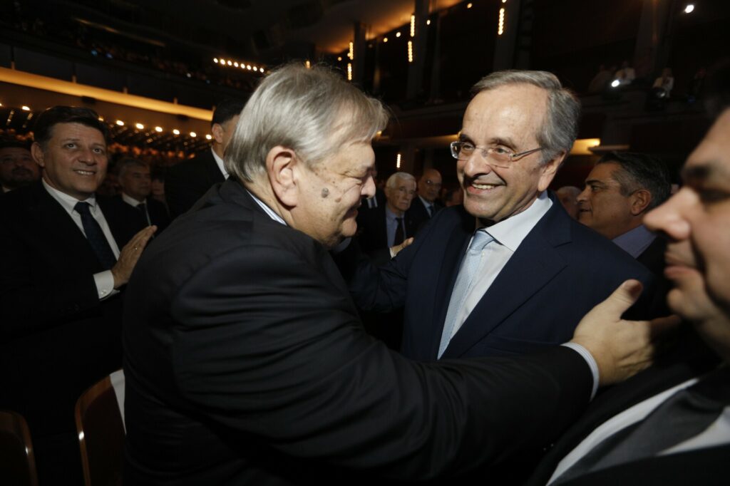 Βενιζέλος: Σε συνεννόηση με Σαμαρά η εξωτερική πολιτική του διαλόγου με την Τουρκία και τη Βόρεια Μακεδονία