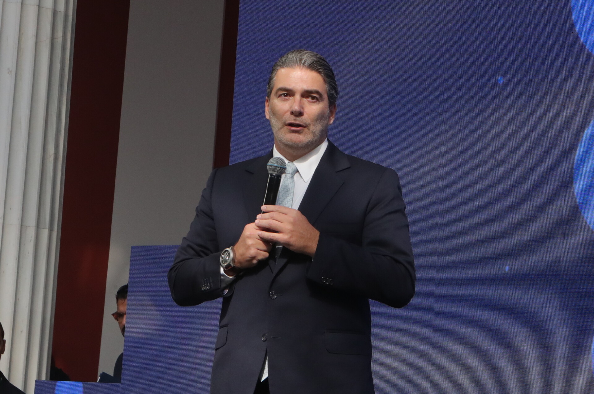 Ο Κωνσταντίνος Ξιφαράς στη Σύνοδο της Σύμπραξης για τη Διατλαντική Συνεργασία για την Ενέργεια (The Partnership for Transatlantic Energy Cooperation/P-TEC), στο Ζάππειο Μέγαρο © EUROKINISSI