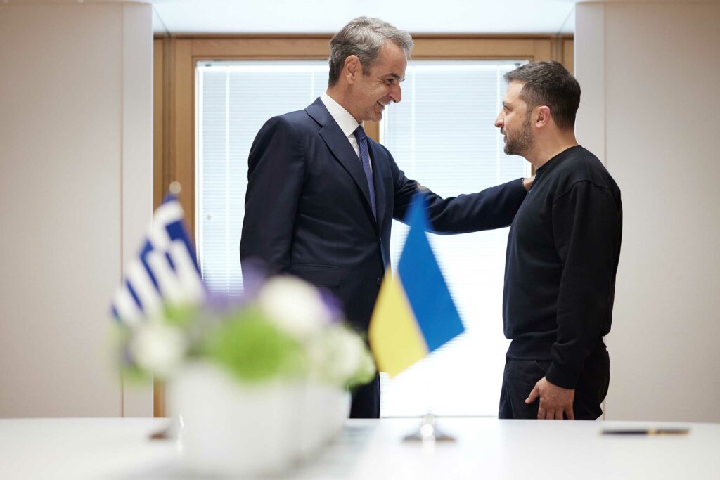 Στην Αθήνα ο Ζελένσκι, υπογράφει συμφωνία για εισαγωγές φυσικού αερίου από την Ελλάδα