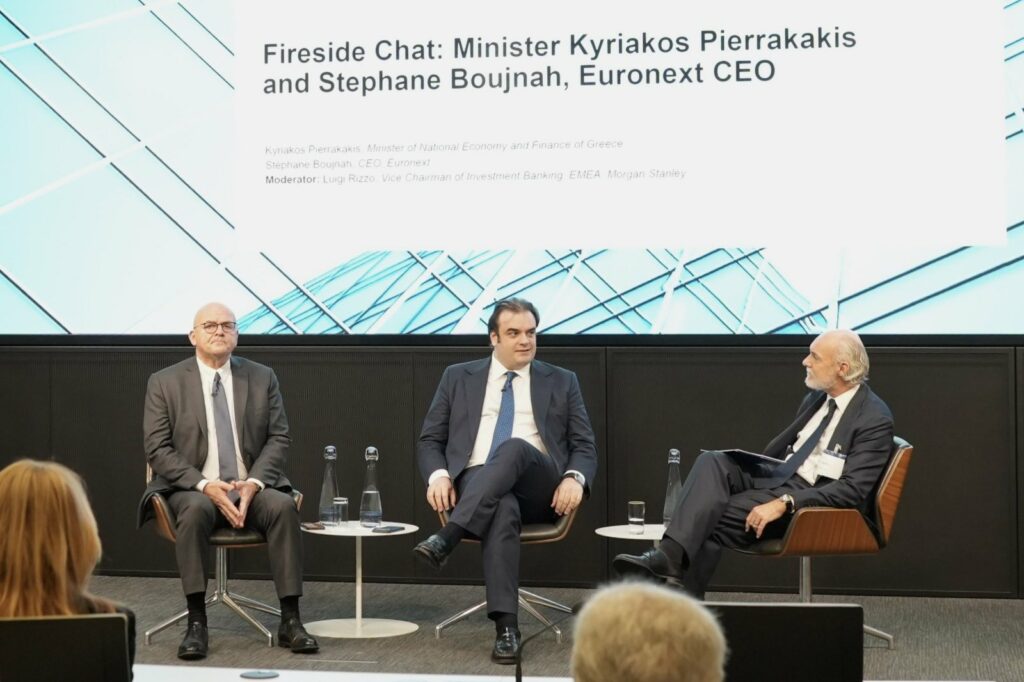 Πιερρακάκης: Στρατηγικό βήμα η ένταξη του Ελληνικού Χρηματιστηρίου στην Euronext