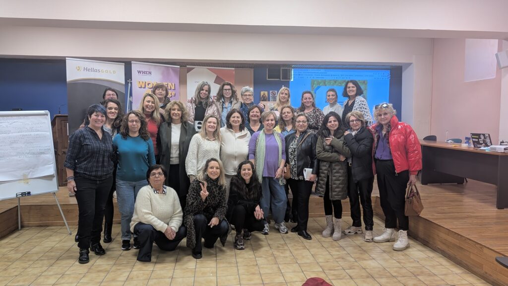 Ελληνικός Χρυσός και WHEN: Ολοκληρώθηκαν τα προγράμματα “Women 4 Change” & “Girls 4 Change”