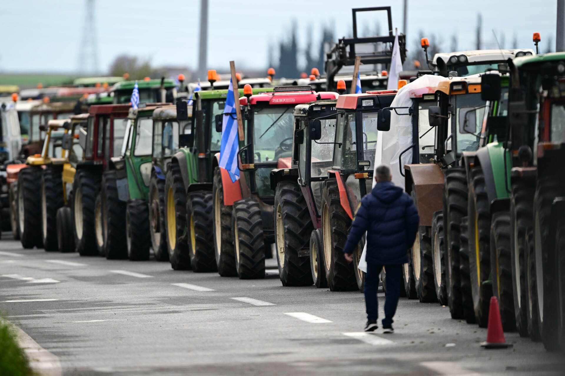 ΚΙΝΗΤΟΠΟΙΗΣΕΙΣ ΑΓΡΟΤΩΝ ΣΤΗ ΝΙΚΑΙΑ ΤΗΣ ΛΑΡΙΣΑΣ (ΑΝΤΩΝΗΣ ΝΙΚΟΛΟΠΟΥΛΟΣ / EUROKINISSI)