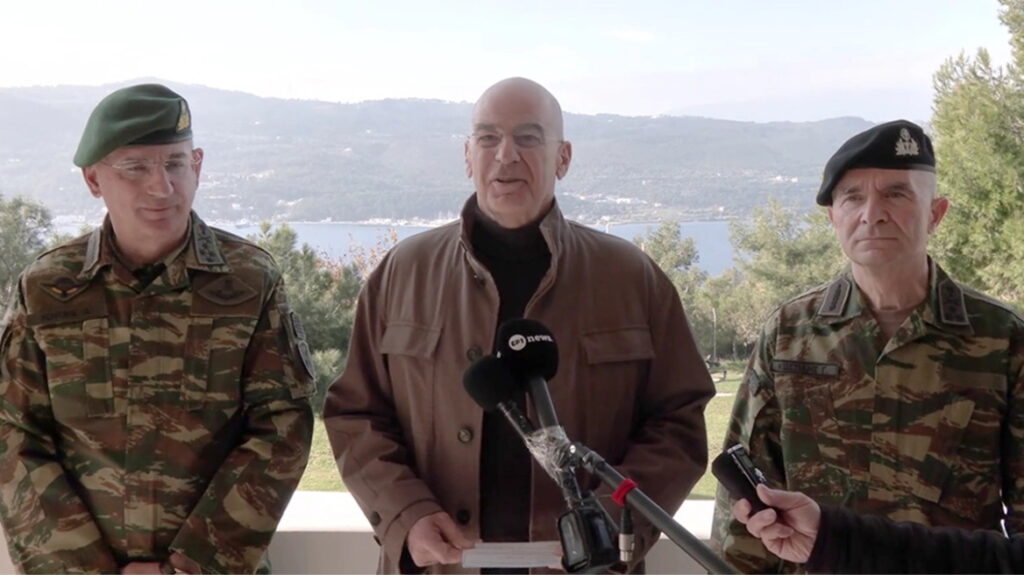 Δένδιας: Η Ελλάδα δεν απειλεί, αλλά θα υπερασπιστεί τα κυριαρχικά της δικαιώματα