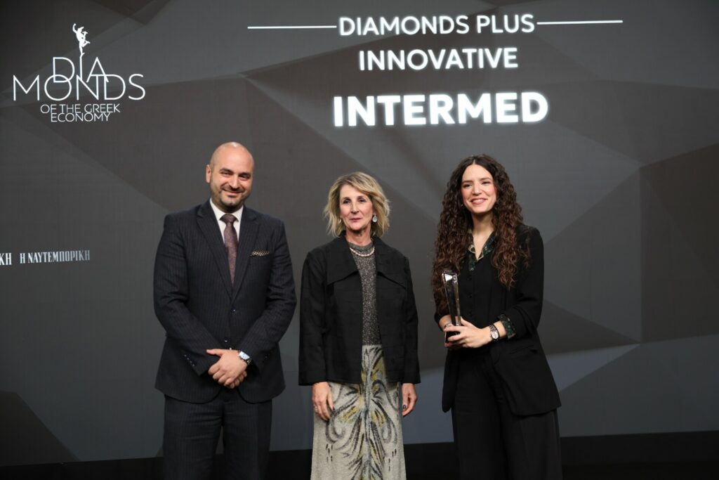 InterMed: Αναδείχθηκε “Innovative Company” στα Diamonds of the Greek Economy